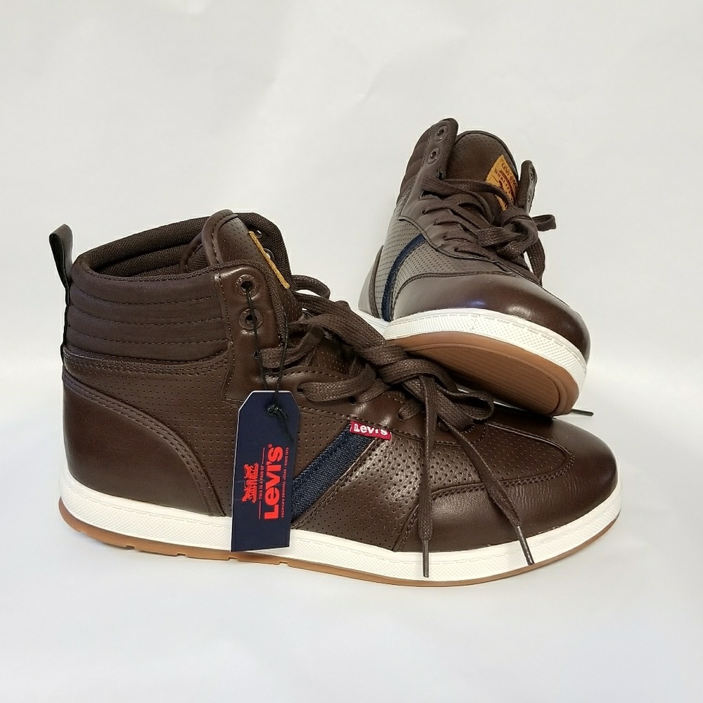 Levis's High Top Canvas Shoes
